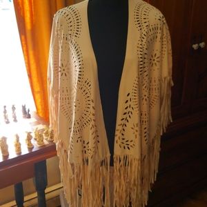 Cream colored shawl
